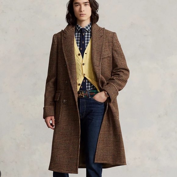 Polo Ralph Lauren Other - Polo Glen Plaid Wool Coat